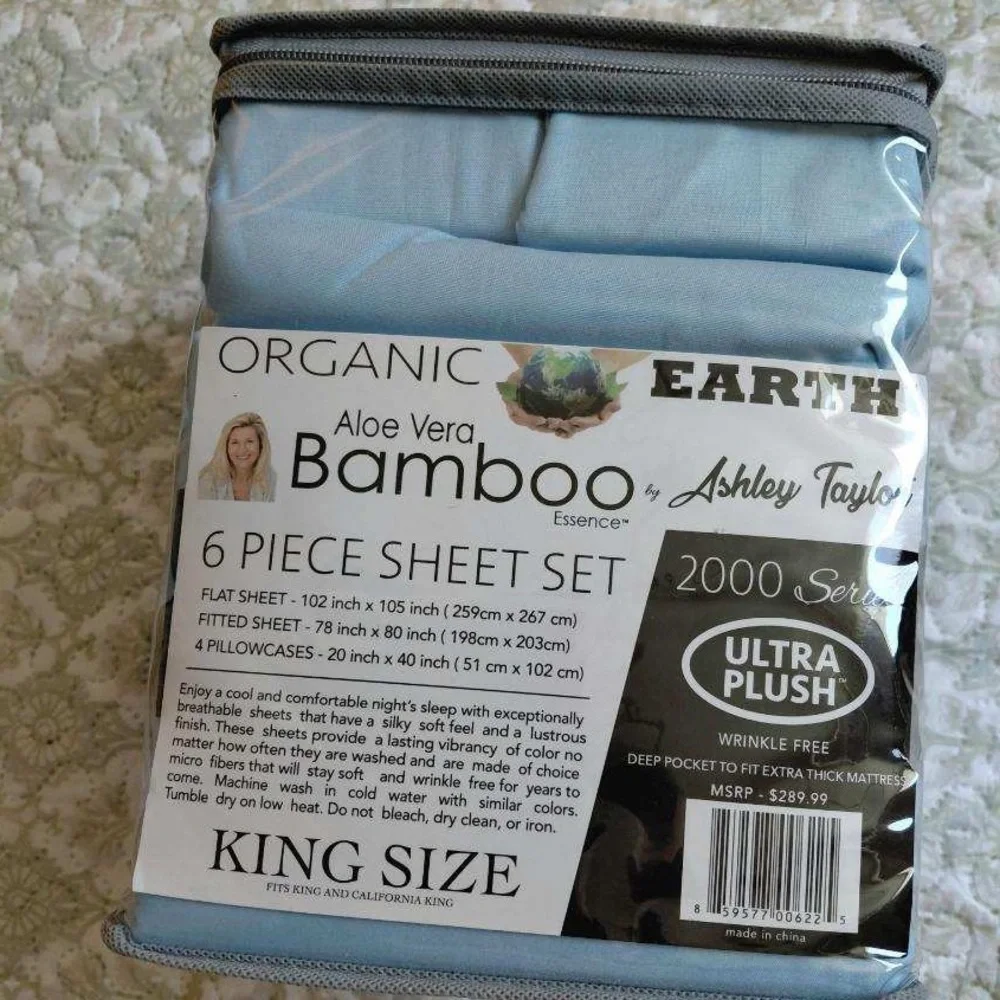 🆕Bamboo by Ashley Taylor 6 Piece Sheet Set